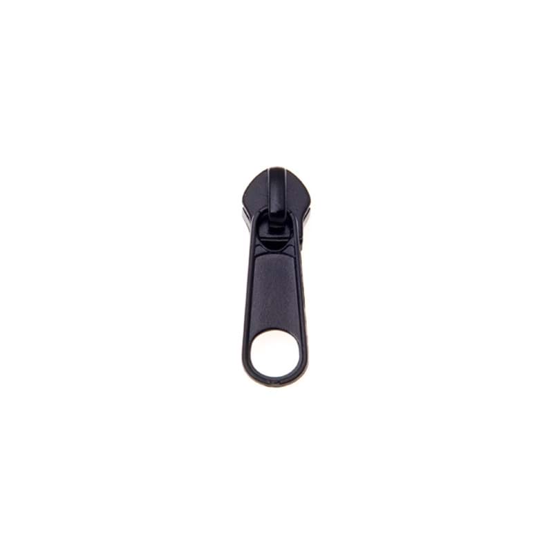 Bild von Zipper für 5mm wasserdichte Reißverschlüsse, Farbe: schwarz - 10 Stück