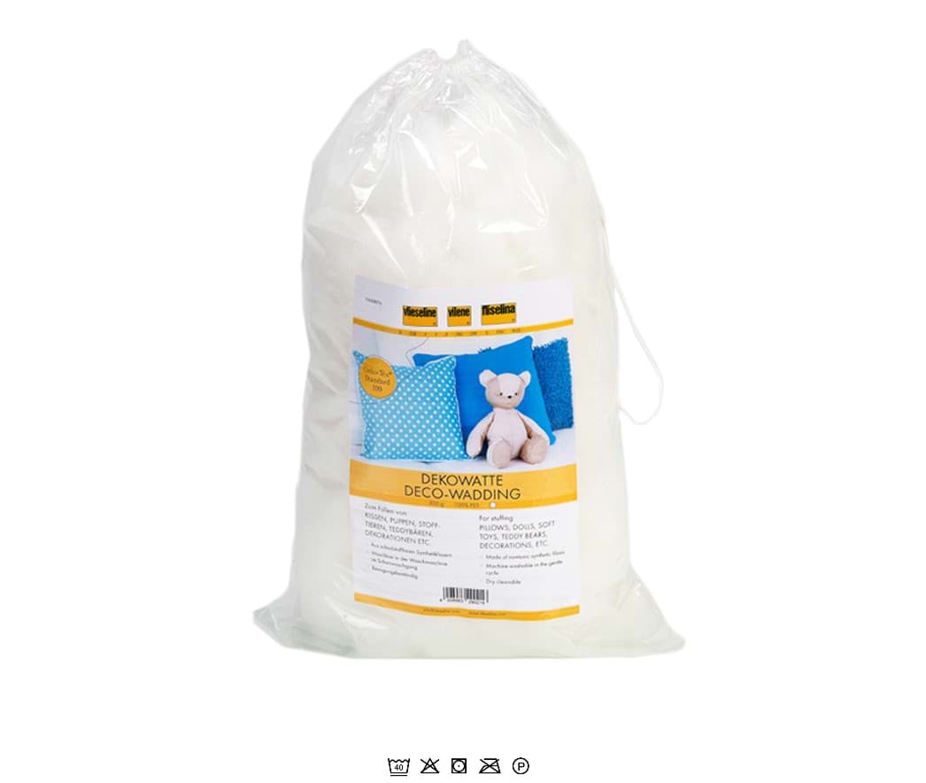 Bild von Dekowatte 300g Beutel - vliseline - 100% Polyester