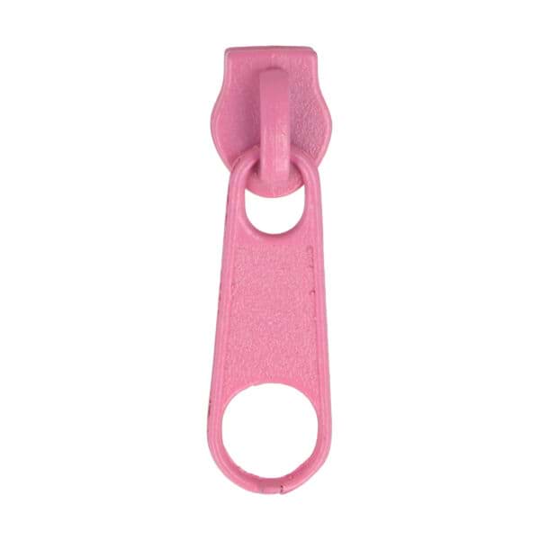 Bild von Zipper für 5mm Reißverschlüsse, Farbe: dunkelrosa - 10 Stück