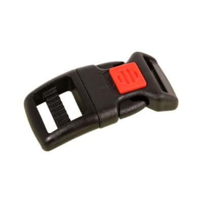Bild von Sicherheitssteckschließer gebogen für 25mm breites Gurtband - 10 Stück