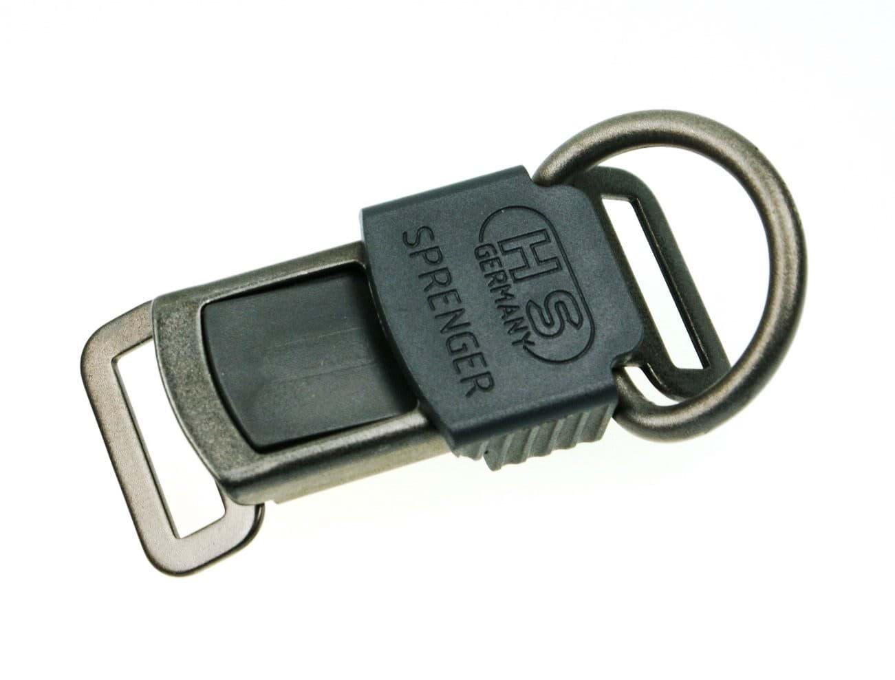 Bild von ClicLock Verschluss von Sprenger - anthrazit matt - mit D-Ring & Jacket