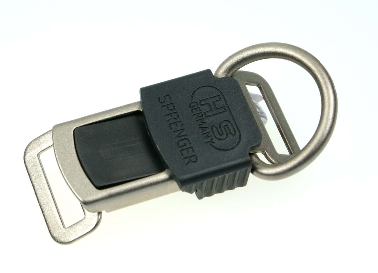 Bild von ClicLock Verschluss von Sprenger - silber matt - mit D-Ring & Jacket