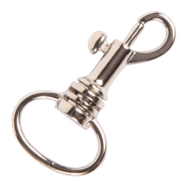 Bild von Bolzenkarabiner - 38 x 16mm - vernickelt - 10 Stück