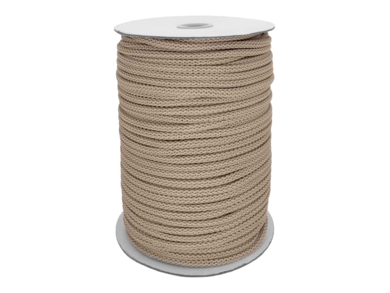 Bild von 6mm Polyesterschnur - 100m - beige