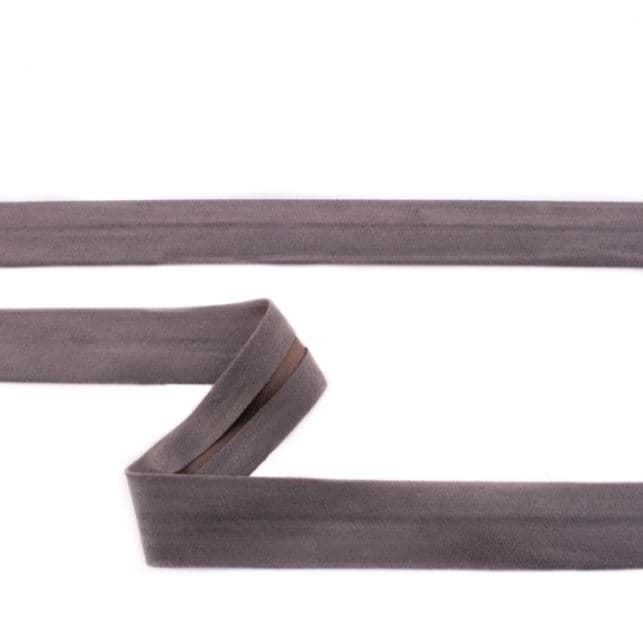 Bild von 3m Einfassband Wildlederimitat - 20mm breit - dunkelgrau