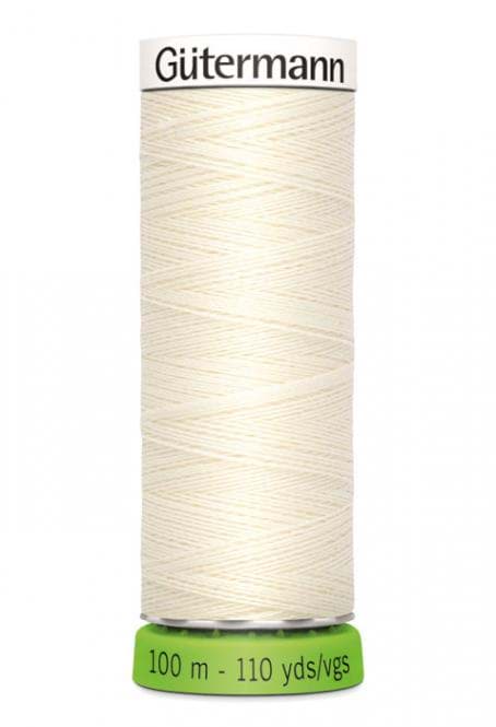 Bild von Gütermann Garn - Allesnäher rPET 100m  - Farbe: creme 01