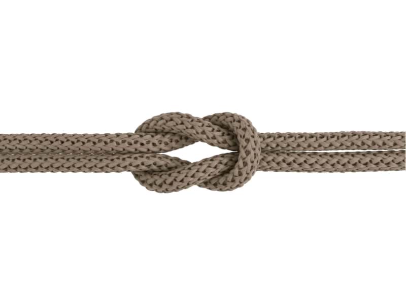 Bild von 6mm Polyesterschnur - 100m - dunkelbeige