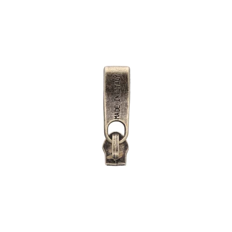 Bild von Zipper - Antik / breite Form - für 5mm Reißverschlüsse - 10 Stück