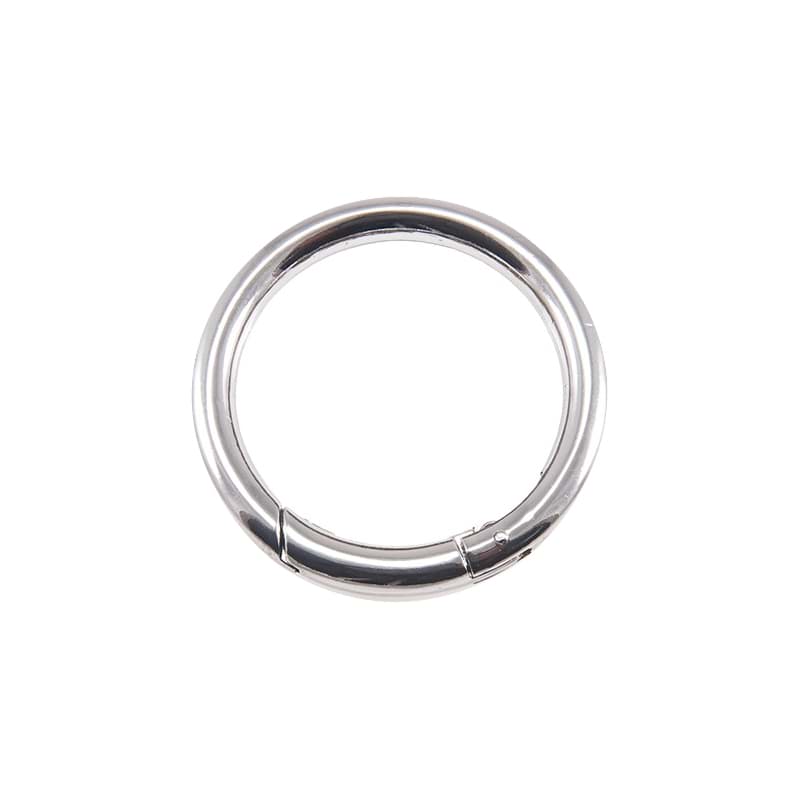 Bild von 38mm Rundring (Innenmaß) - 5mm dick - mit Federverschluss - 1 Stück