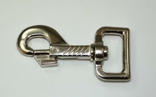 Bild von Bolzenkarabiner 7,5cm aus Zinkdruckguss - 25mm Durchlass - 50 Stück