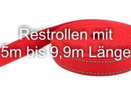 Zeige Details für Restpostenbox 25mm breites PP-Gurtband 1,4mm stark, 25m - rot mit Reflektorstreifen (UV) Bild von Restpostenbox 25mm breites PP-Gurtband 1,4mm stark, 25m - rot mit Reflektorstreifen (UV)