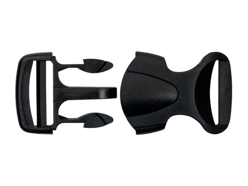 Bild von 50 Steckschließer aus Kunststoff - Modell BP 64 - 40mm Durchlass