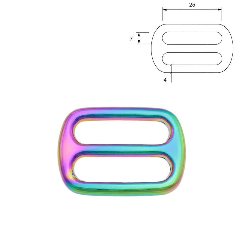 Bild von Regulator aus Zinkdruckguss - Neochrom - 25mm Durchlass - 10 Stück
