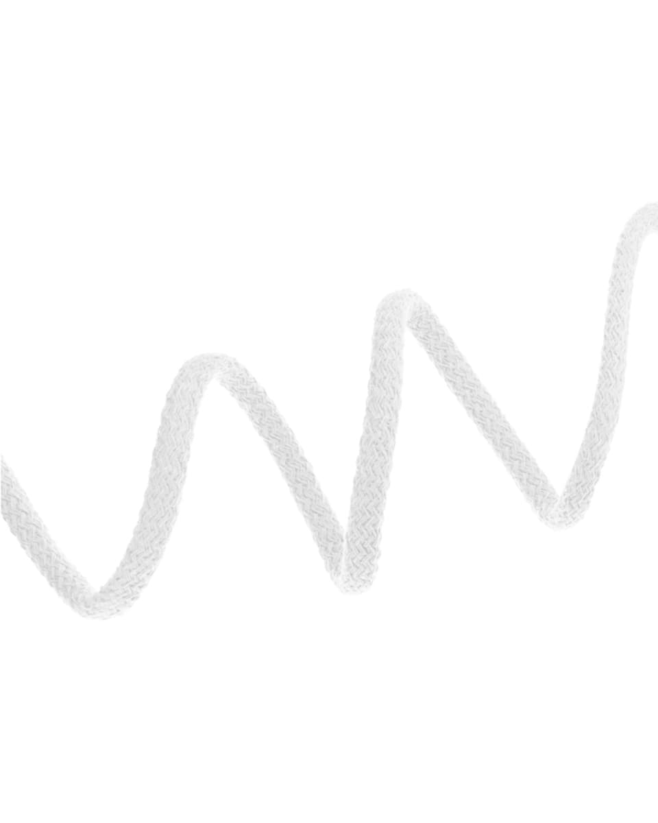 50m Baumwollschnur / BW-Kordel - 8mm dick - Farbe: Weiß, Bild 2