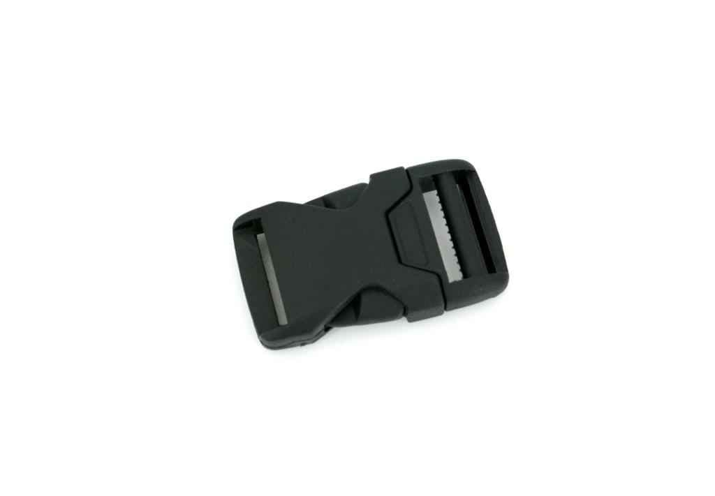 10 Steckschließer - 20mm Durchlass - 4,6cm lang - einseitig regulierbar