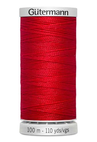 Gütermann Garn - Extra Stark 100m Spule - Farbe: rot 156