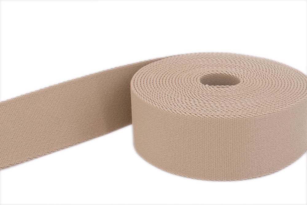 3m Gürtelband / Taschenband - Farbe: natur - 30mm breit