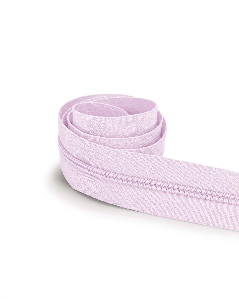 5m Reißverschluss, 5mm Schiene, Farbe: Flieder