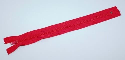 25 Reißverschlüsse 3mm, 18cm Länge, Farbe: fuchsia