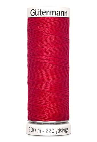 Gütermann Garne - Allesnäher 200m Spule - Farbe: rot 156