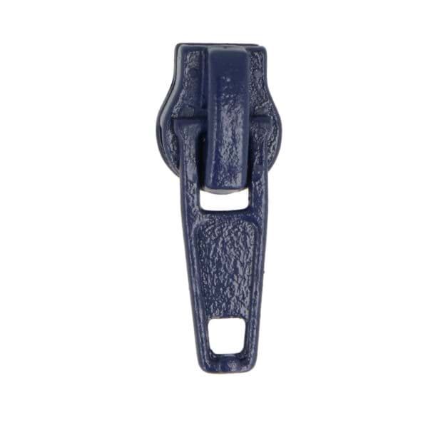 Zipper Autolock für 5mm Reißverschlüsse, Farbe: dunkelblau - 10 Stück