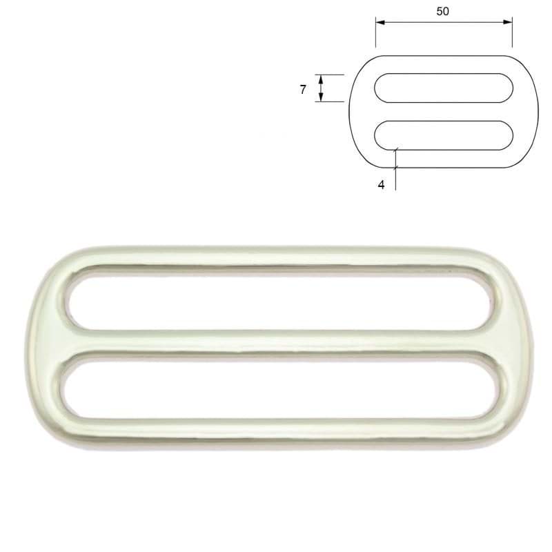 Regulator aus Zinkdruckguss - 50mm x 7mm Durchlass - 25mm hoch - 10 Stück