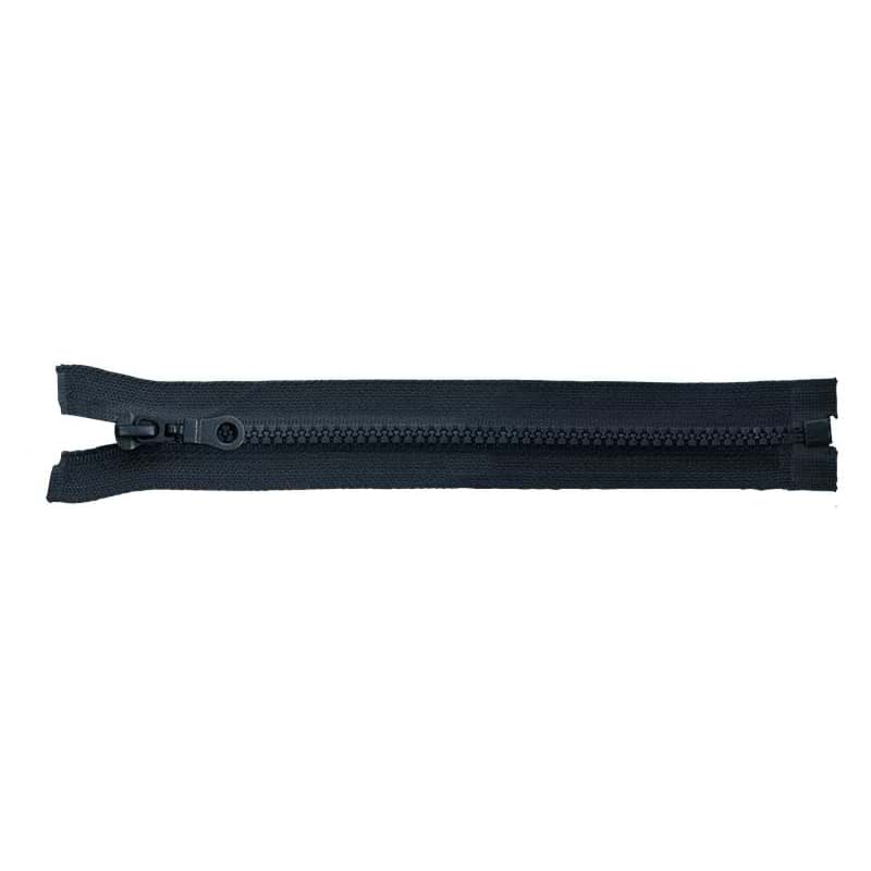 Jacken Reißverschluss teilbar - 80cm lang - Dunkelblau - 1 Stück