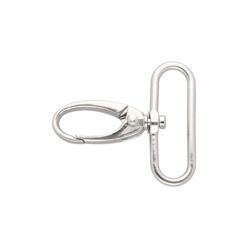 Karabiner aus Zinkdruckguss - 5cm lang - 38mm Durchlass - matt - 1 Stück