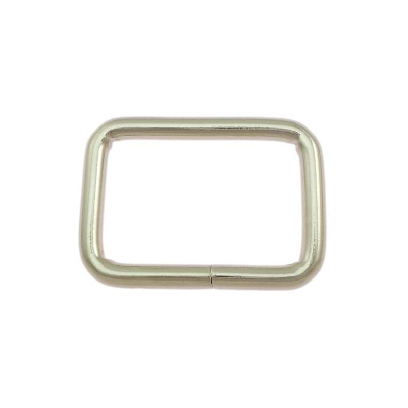 Vierkantring aus Stahl - 40 x 26 x 5mm - ungeschweisst - 10 Stück