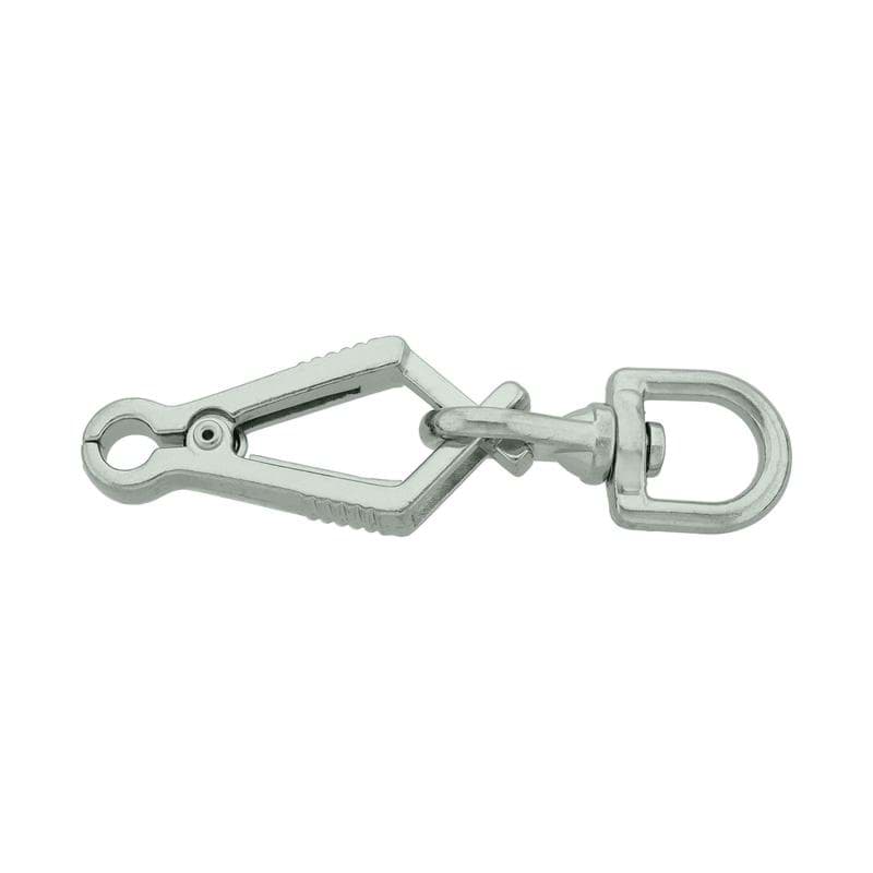 Zangenhaken 95mm - Stahl verchromt - 1 Stück