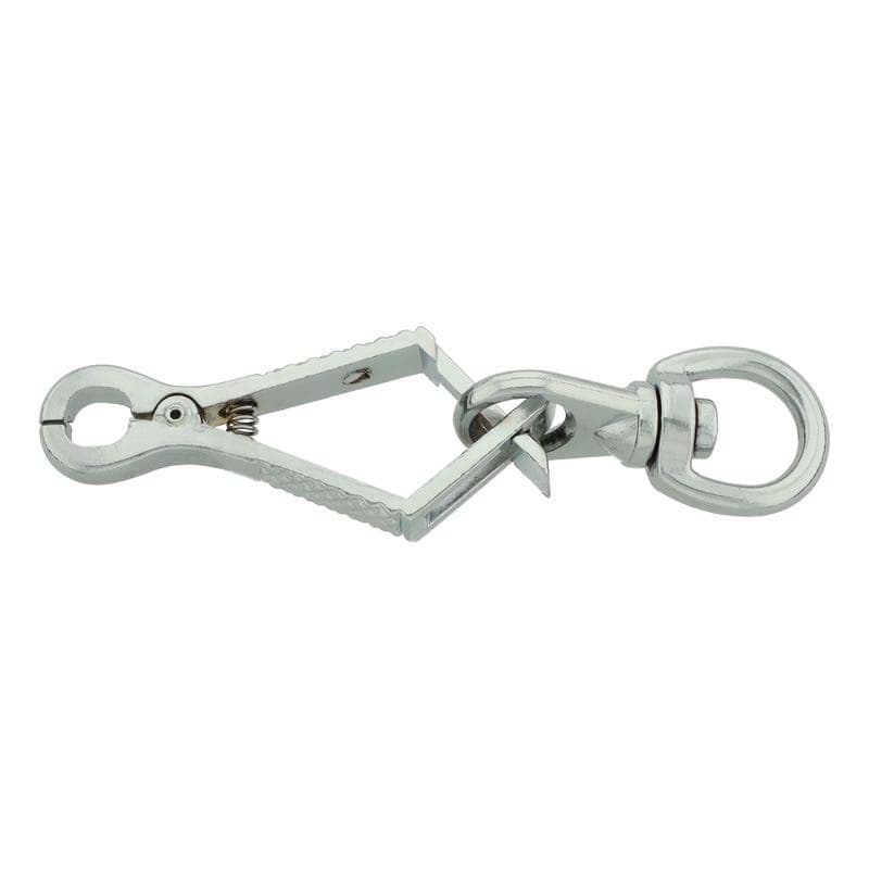 Zangenhaken 126mm - Stahl verchromt - 1 Stück, Bild 1