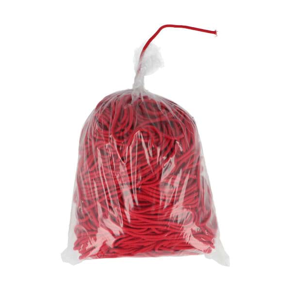 100m Gummikordel - 3mm dick - rot