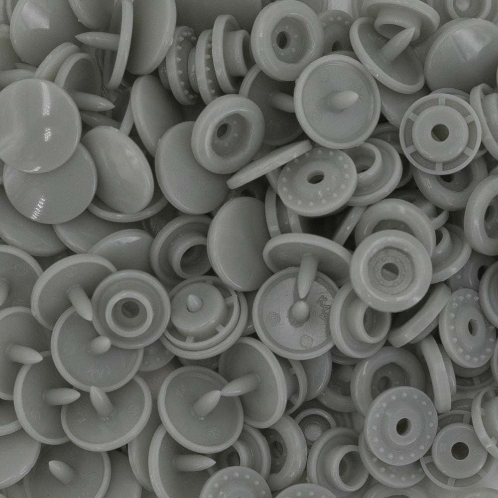 KAM Snaps T5 Druckknöpfe 12,4mm - 50 Stück - silber
