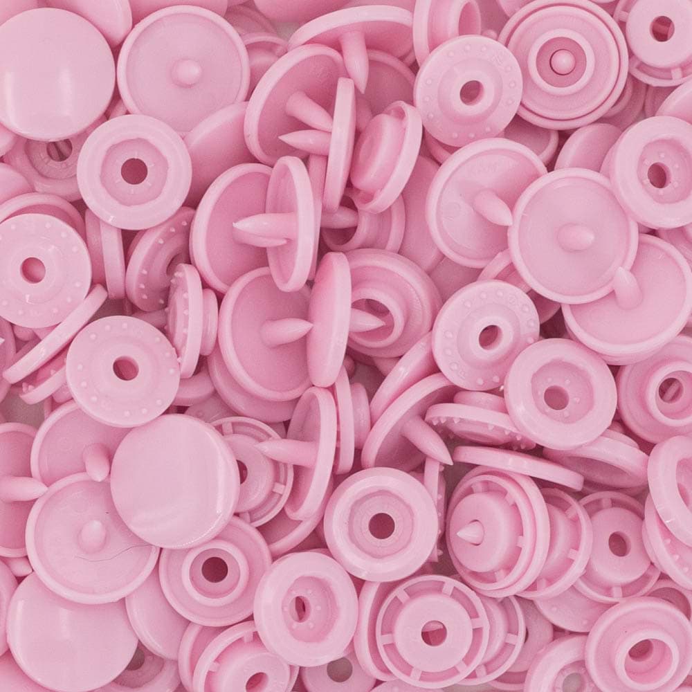 KAM Snaps T5 Druckknöpfe 12,4mm - 50 Stück - rosa