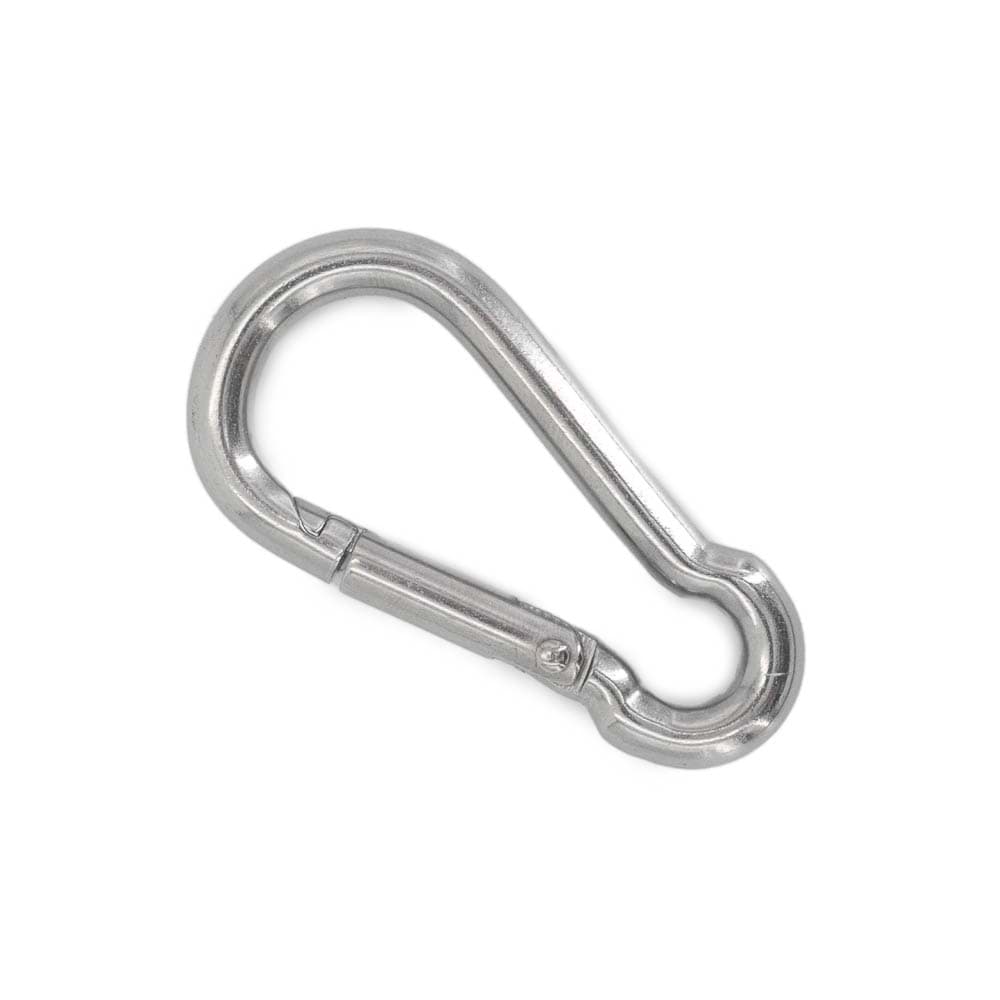 Feuerwehrkarabiner - 70 x 7mm - Edelstahl - 10 Stück