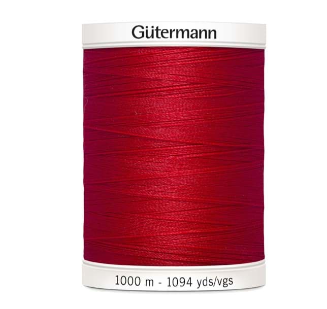 Gütermann Garne - Allesnäher 1.000m Spule  - Farbe: rot 156, Bild 1