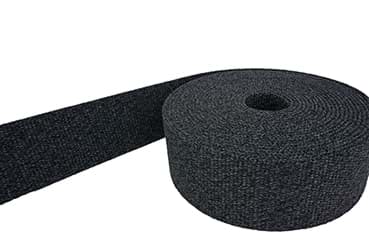 1m Gürtelband / Taschenband - 40mm breit - Anthrazit melange