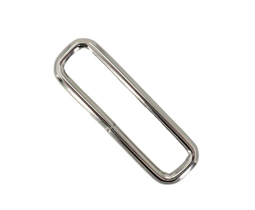 Vierkantring - Stahl - 50mm - 11mm Höhe - ungeschweisst - 10 Stück