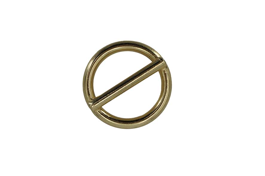25mm Stegring (Innenmaß) - aus Messing  - 10 Stück