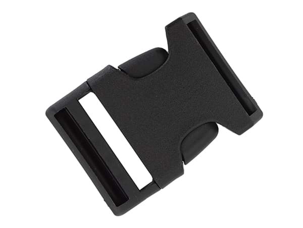 50 Steckschließer aus Kunststoff - 40mm Durchlass - 6,5cm lang