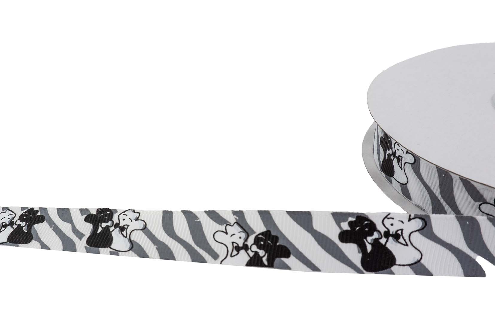 27m Bedrucktes Band - 15mm breit - Katzen