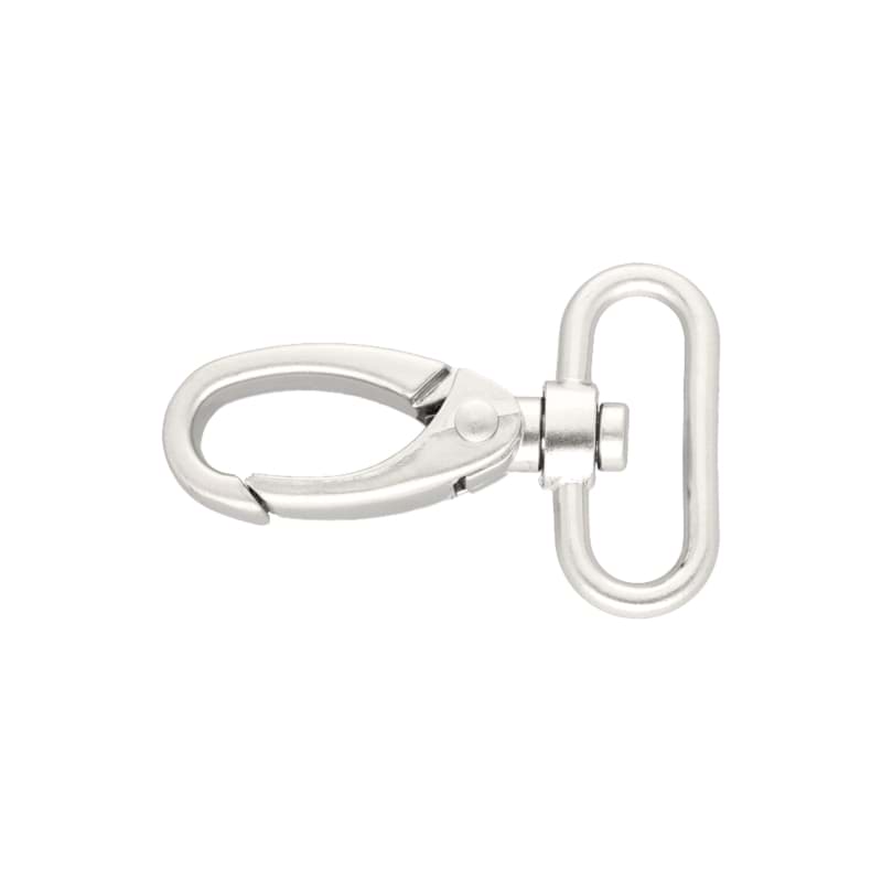 Karabiner aus Zinkdruckguss -6cm lang - 38mm Durchlass - matt - 1 Stück