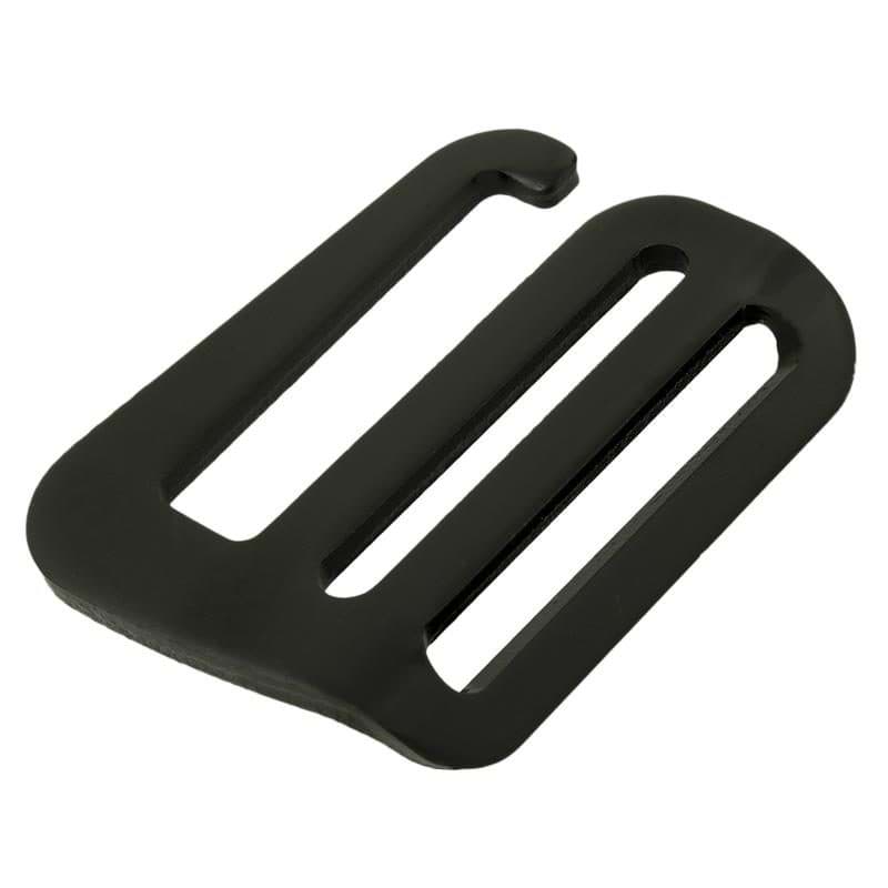G-Haken - Gurthaken aus Aluminium - schwarz - 38mm